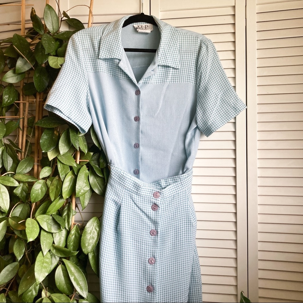 Vintage Michael Phillips 2-Piece Blouse and Skirt